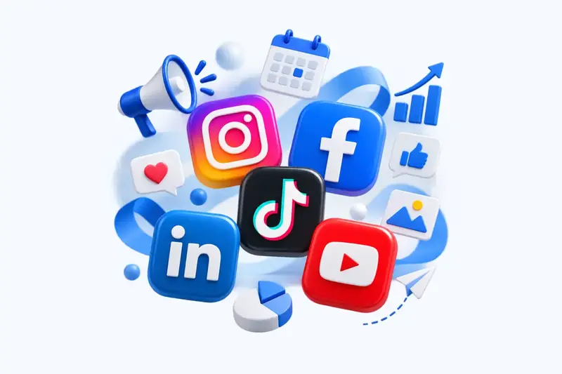 Iconos de redes sociales